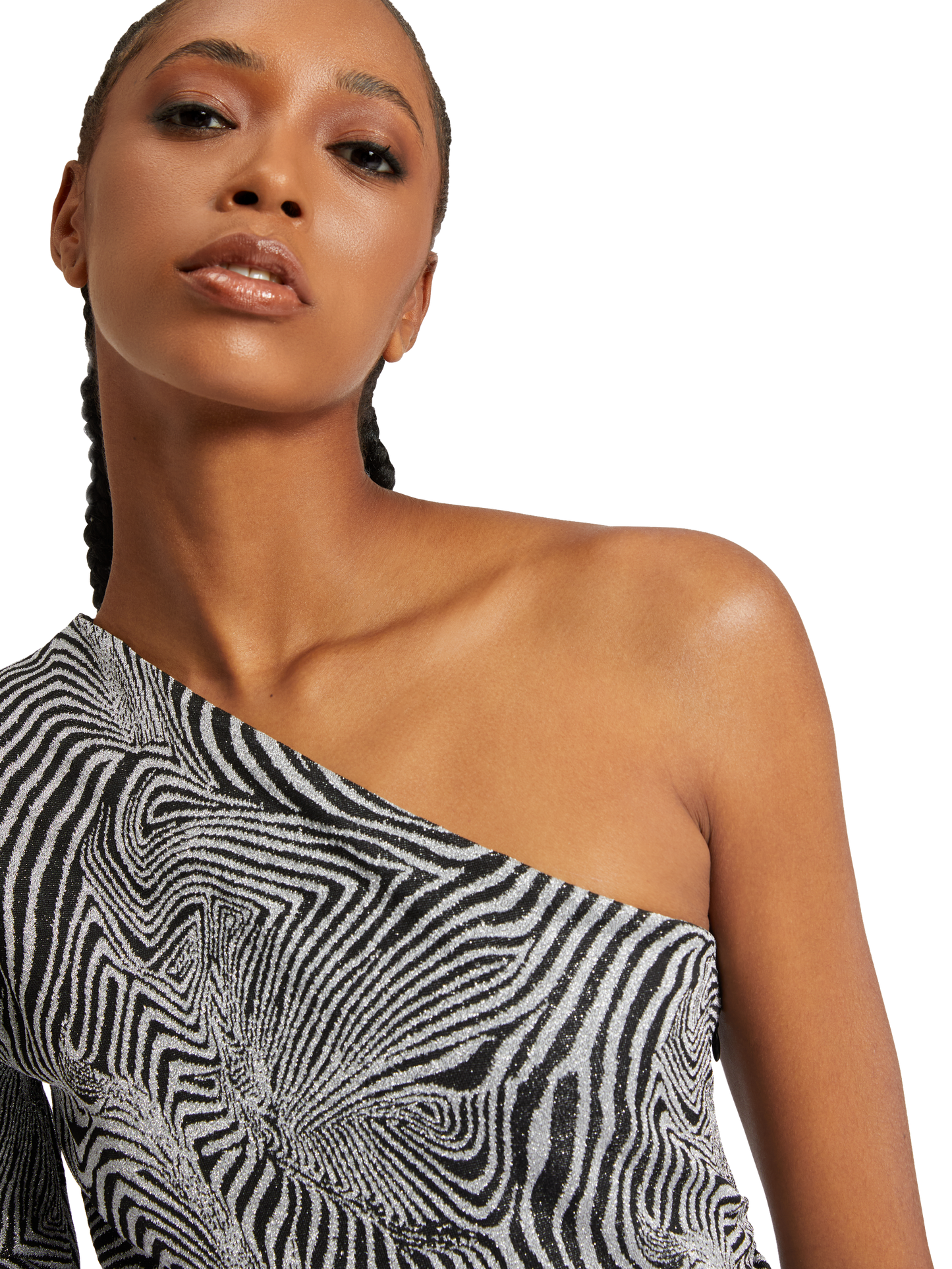 ONE SHOULDER MINI DRESS
