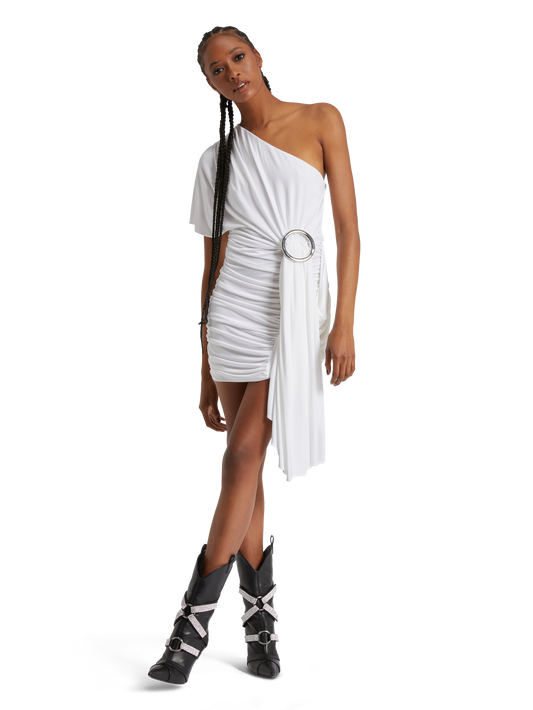 ONE SHOULDER MINI DRESS