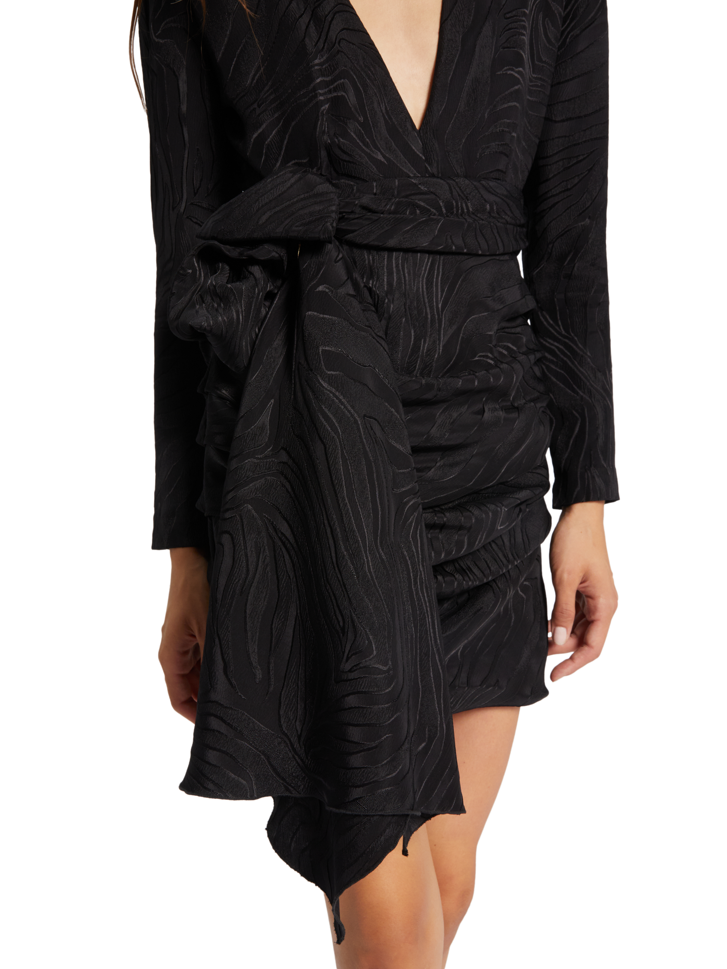 MINI DRESS WITH BOW