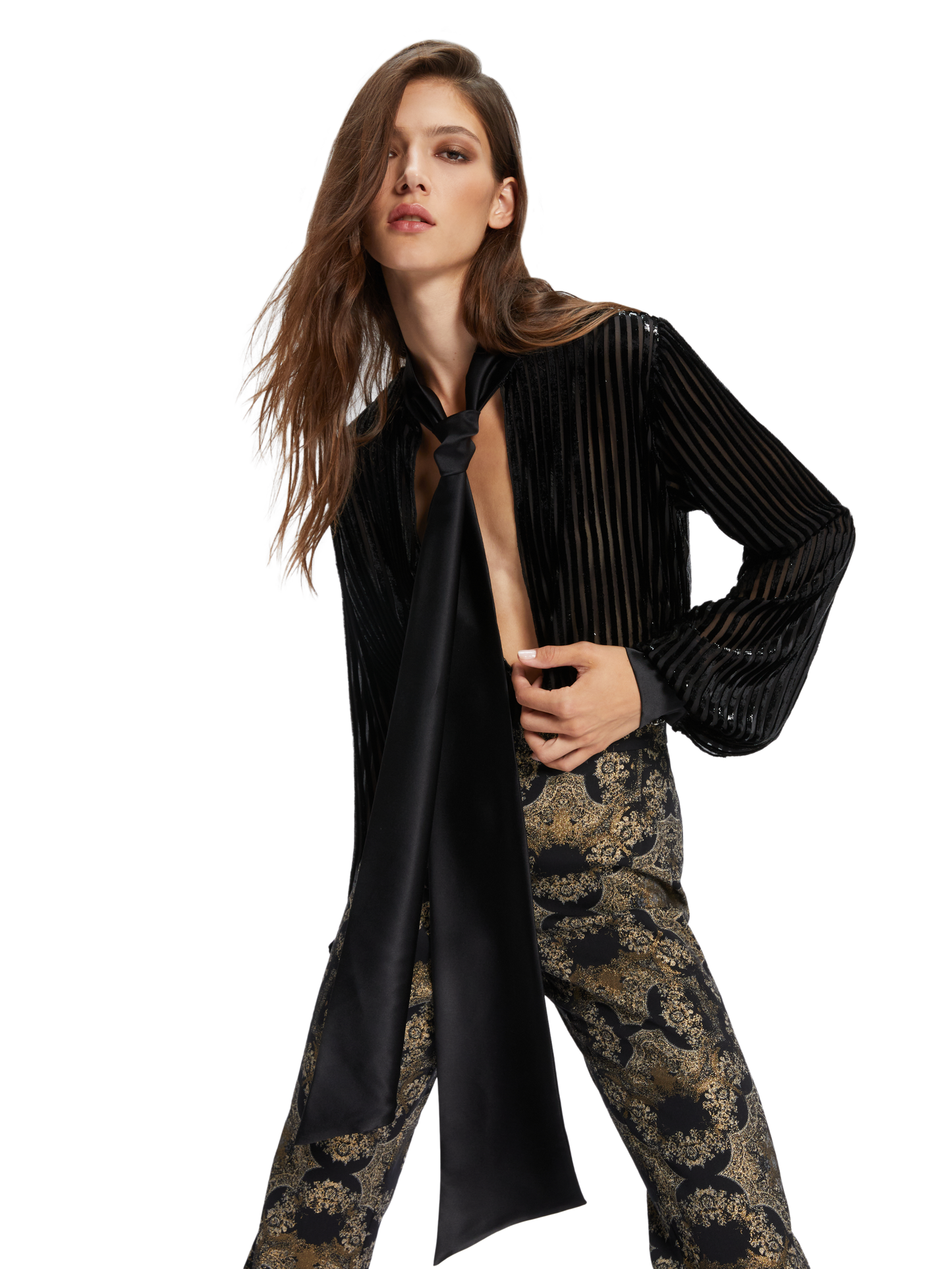 BLOUSE WITH BOW