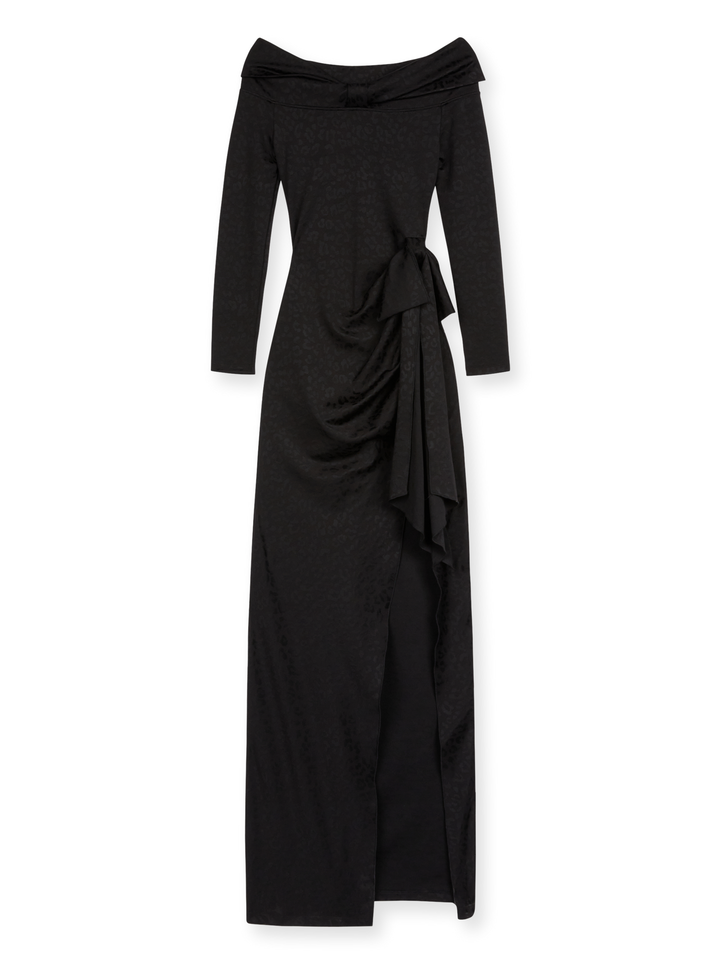 Off shoulder long dress