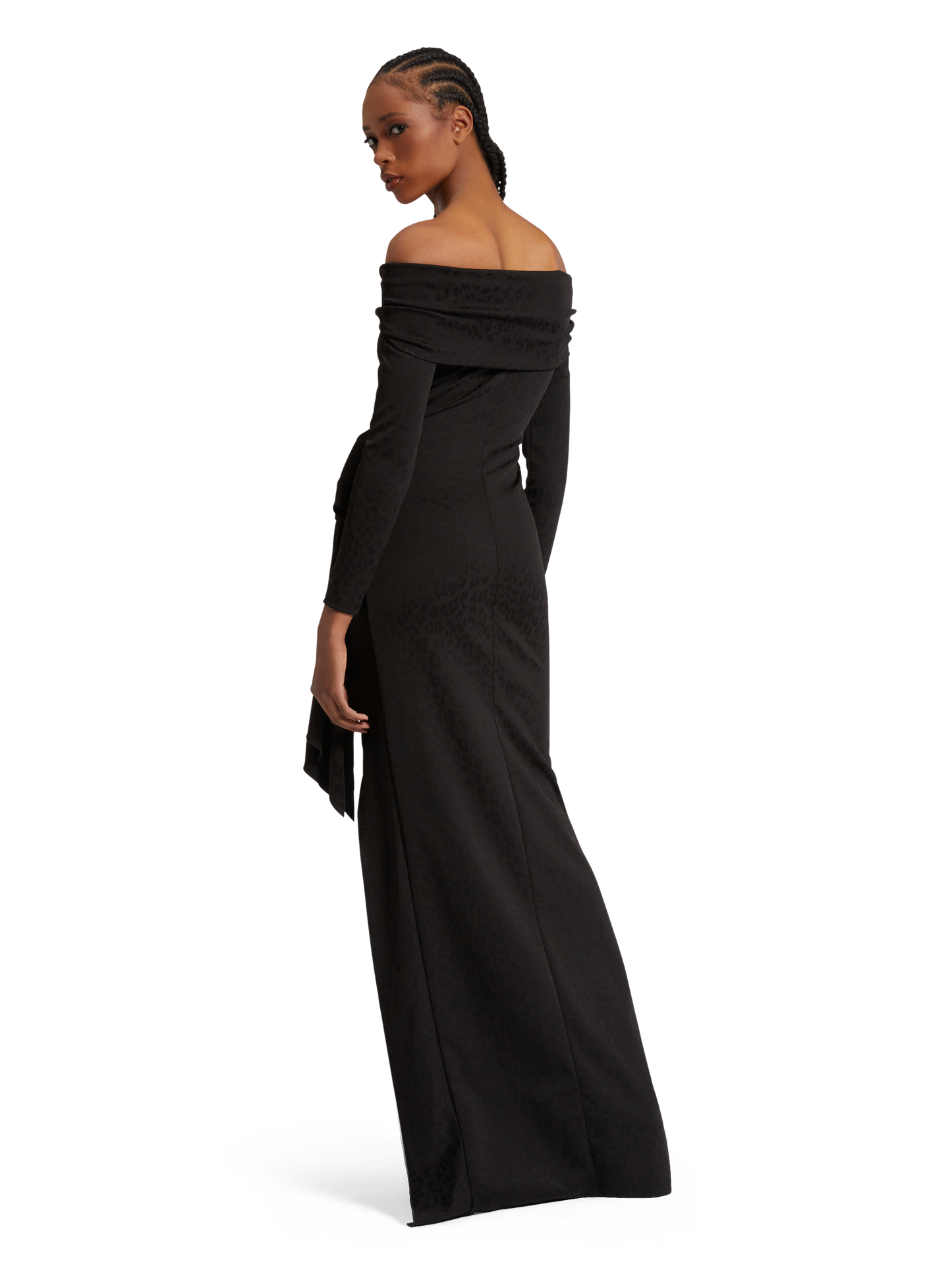 Off shoulder long dress