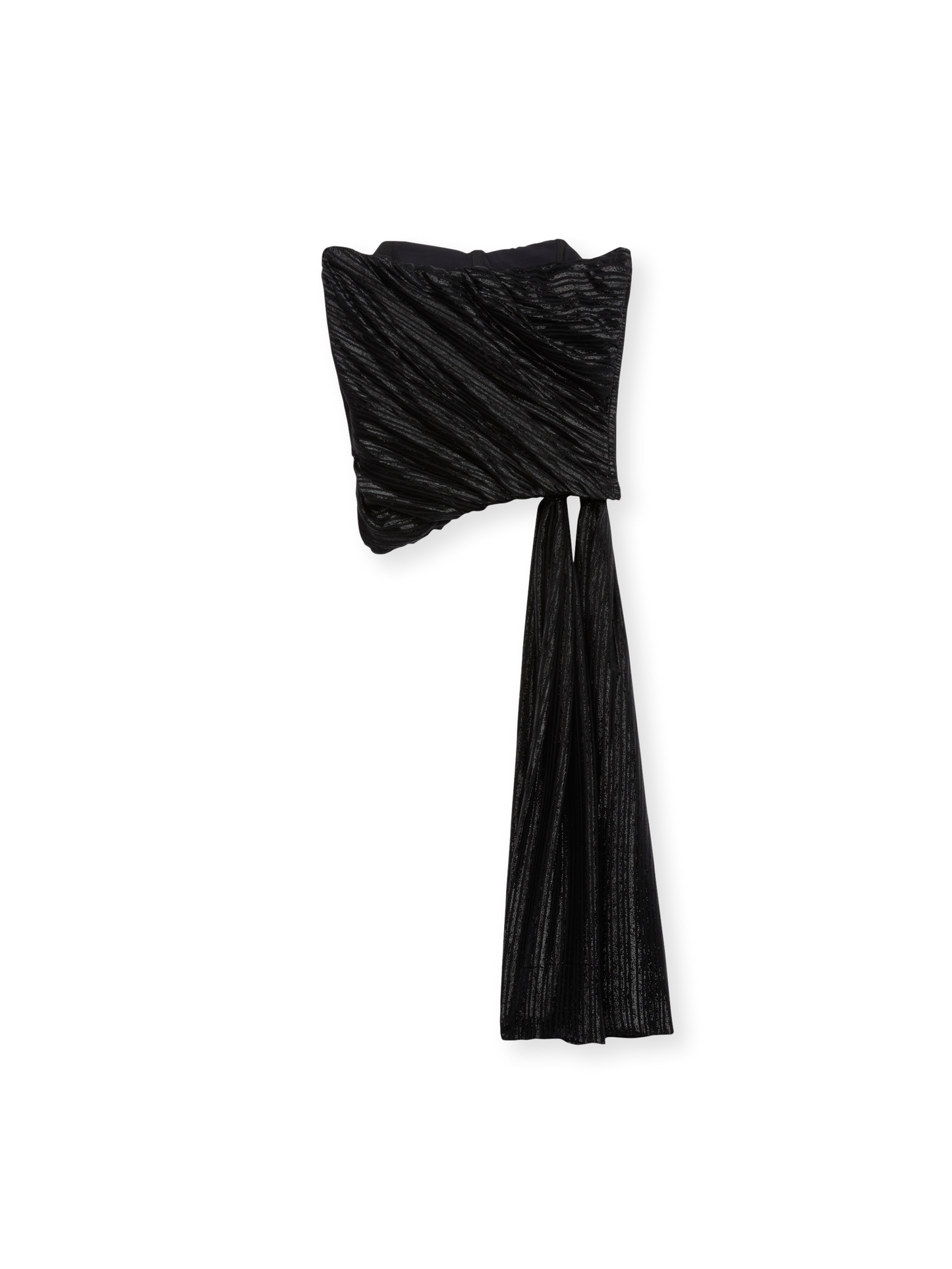 Silk bustier with bow